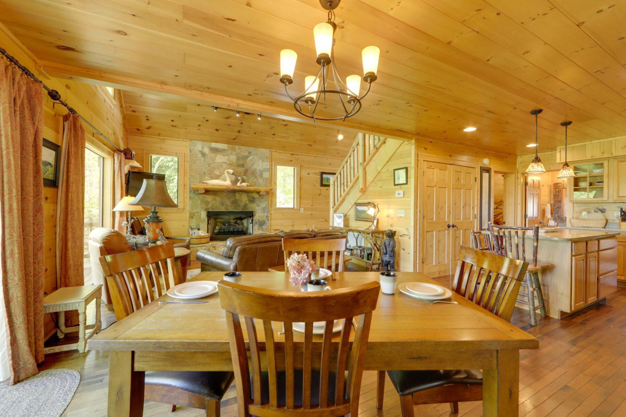 Bryson City Cabin With Hot Tub And Mountain Views! Екстериор снимка