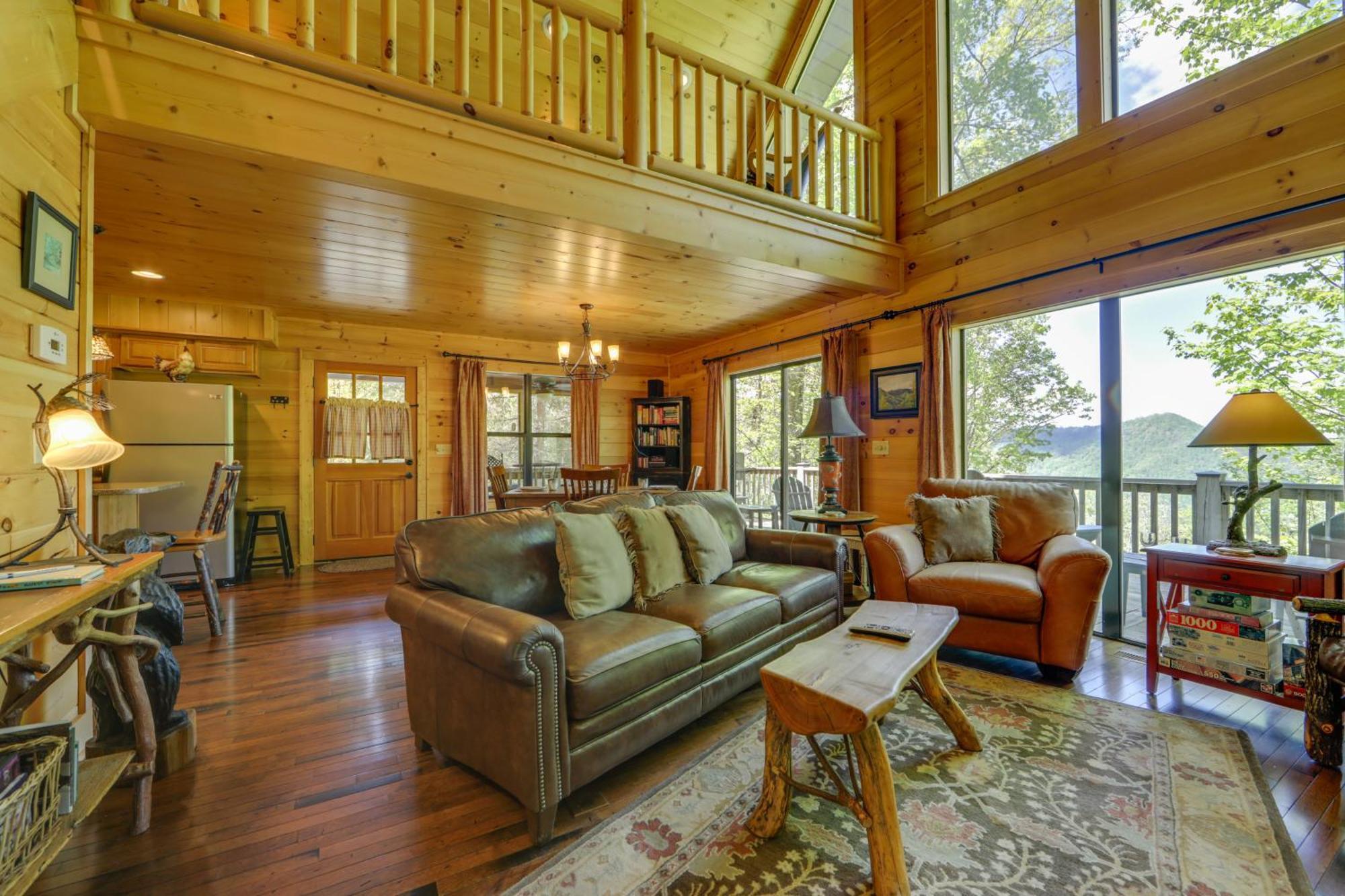 Bryson City Cabin With Hot Tub And Mountain Views! Екстериор снимка
