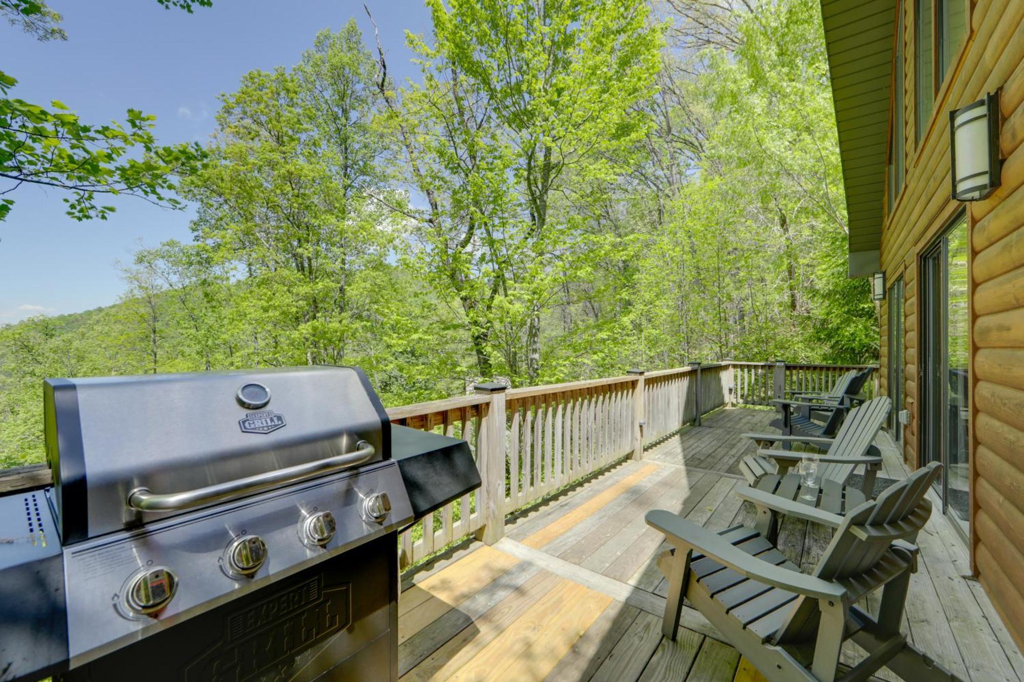 Bryson City Cabin With Hot Tub And Mountain Views! Екстериор снимка