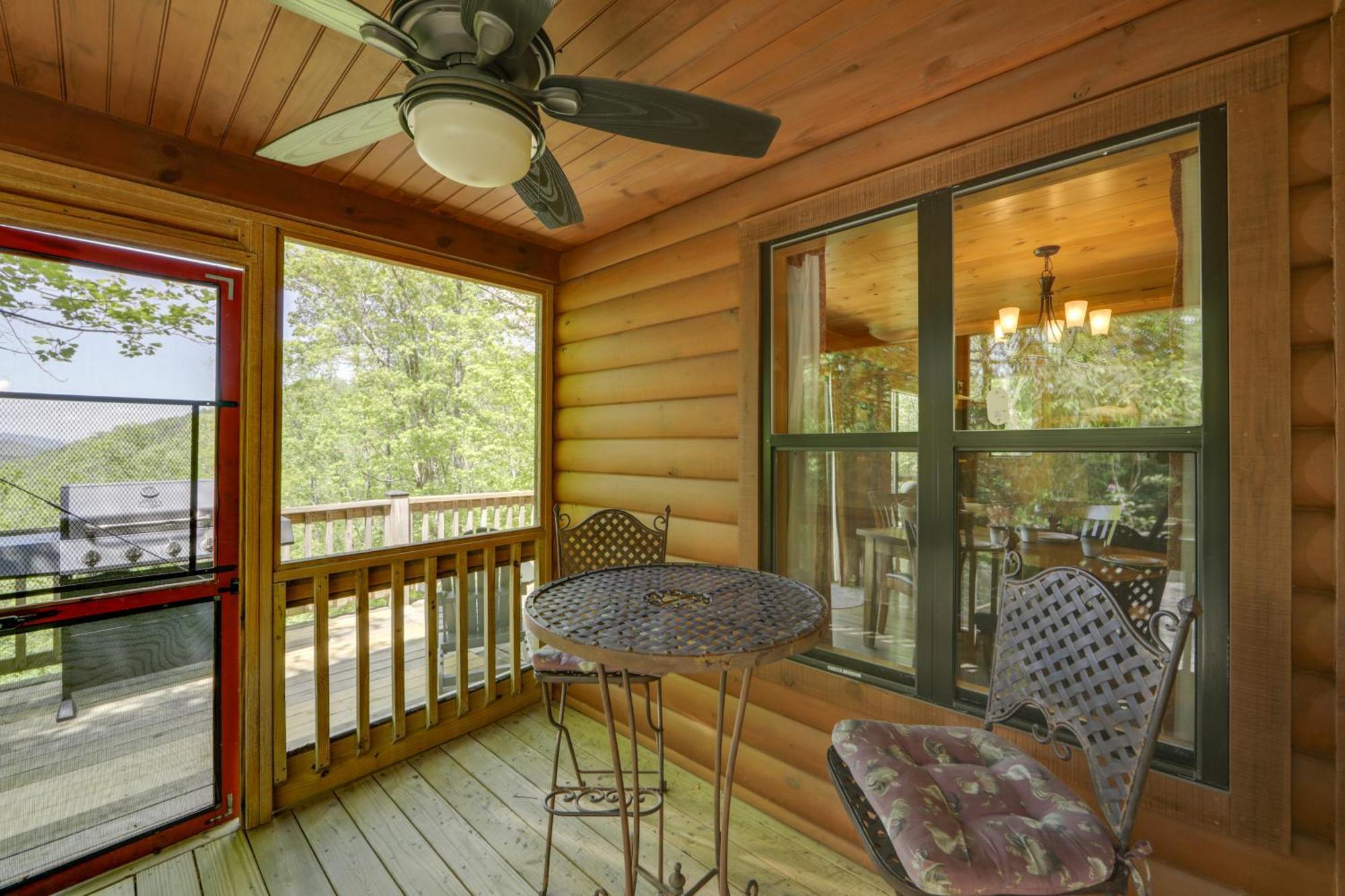 Bryson City Cabin With Hot Tub And Mountain Views! Екстериор снимка